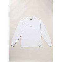 Chet Rock Men's Oversized Heavyweight Long Sleeve Graphic T-Shirt in White | Size: 4XL