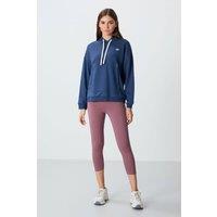 Tommy Life Women's High-Waist Capri Leggings in Mauve | Size: XL