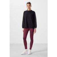 Tommy Life Women's High-Waist Skinny Leggings With Pocket in Burgundy | Size: Medium