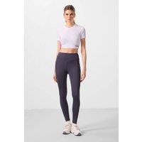 Tommy Life Women's High-Waist Skinny Leggings in Charcoal | Size: Small