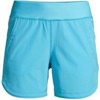 Lands' End Women's Plus Board Shorts - with Swim Briefs in Turquoise | Size: 20