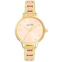 Sophie and Freda Women's Milwaukee Bracelet Watch in Rose Gold
