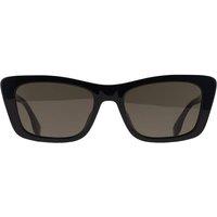 Fendi Women's Rectangle Shiny Black Green FE40185I Lettering