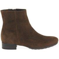 Gabor Women's 'Buzz' Ankle Boots in Brown | Size: 7