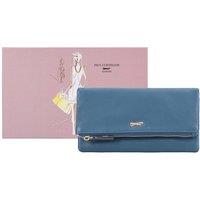 Paul Costelloe Women's Kiso Leather Purse in Dark Blue