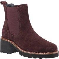 Hush Puppies Women's Gaia Chelsea Boot in Plum | Size: 5