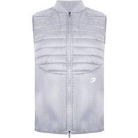 BoxRaw Men's Nelson Light Grey Gilet | Size: Medium