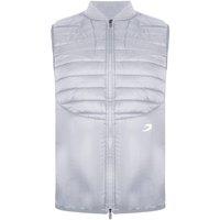 BoxRaw Men's Nelson Light Grey Gilet | Size: XL