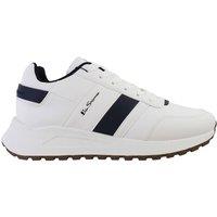 Ben Sherman Men's Retro White Trainers | Size: 9