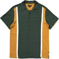 Chet Rock Zodiac Men's Racing Green Mustard Bowling Shirt Vintage Style | Size: XL