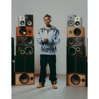 Chet Rock Eastwood Men's Loose Fit Straight Leg Cotton Denim Jeans in Blue | Size: 34L