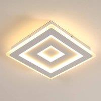 COMELY 36W Modern Square LED Ceiling Lights, Warm Light 3000 K in White