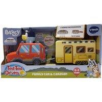 Vtech Toot Toot Drivers Bluey Family Car & Caravan