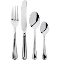Judge Bead, 24 Piece Cutlery Set in Metallic Silver