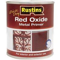Rustins Quick Dry Red Oxide Metal Primer 2.5 Litre | Size: 2.5L