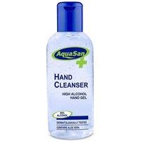 Aquasan Antibacterial Aloe Vera Hand Sanitiser Gel 100ml in Clear
