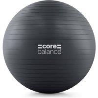 Core Balance Gym Ball Exercise Fitness Yoga Pregnancy Anti Burst 45-85cm with Pump in Black | Size: 45 cm