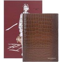 Paul Costelloe Katie Notepad in Dark Brown