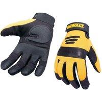 Dewalt Synthetic Padded Leather Palm Gloves - Large