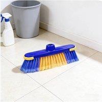 KDMD 26cm Plastic Cleaning Broom Brush Head No Handle Random Colors