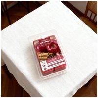 KDMD Autumn Winter Apple & Cinnamon Wax Melts Gift Set 6 Cubes in Red