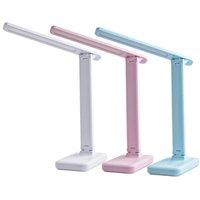 KDMD T60 Rechargeable LED Desk Lamp with Phone Holder Touch Control