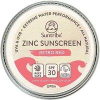 Suntribe Face & Sport Mineral Sunscreen Retro Red SPF 30 10g in Black