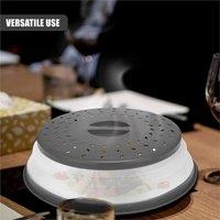 SPETLEK Collapsible Microwave Cover in Grey
