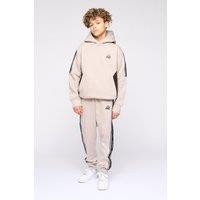 Kings Will Dream Boy's Kids Techy Taped Tracksuit in Grey | Size: 12-13 Years