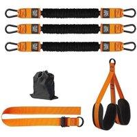 Kelvenix Pull Up Bands Assistance Bands Heavy Duty in Orange | Size: 0-12 m
