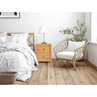 Vente-unique Bedside Table With 2 Drawers - Mindi Wood - Natural - PILABO in Light Oak