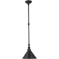 Netlighting Provence 1 Light Indoor Wall Ceiling Light Old Bronze E27 in Brown