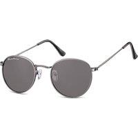 montana Round Gunmetal Smoke S92 in Grey