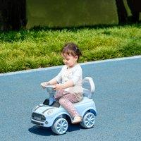 AIYAPLAY Ride On Car Foot To Floor Sliding Car w/ Air Horn in Light Blue