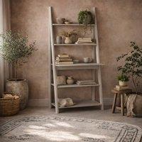 Wyld Haus Athy Grey Ladder Desk 5 Shelves