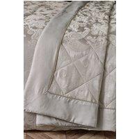 Catherine Lansfield 'Opulent Jacquard' Bedspread in Gold