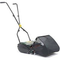 Webb Supreme 30cm Hand Push Cylinder Lawnmower with Rear Roller in Green | Size: 1 Pack