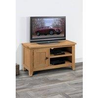 Julian Bowen Astoria TV Unit in Light Oak