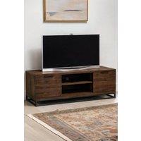 Julian Bowen Brooklyn TV Unit in Dark Brown