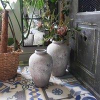 Madison & Mayfair Large Stone Urn Vase