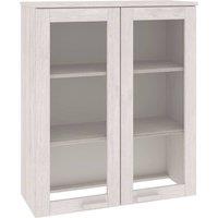 Berkfield Home Top for Highboard HAMAR White 85x35x100 cm Solid Wood Pine | Size: 85 x 35 x 100 cm