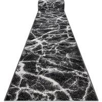 RugsX Bcf Morad Runner in Grey | Size: 90 cm x 480 cm