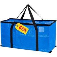 SPETLEK 90L Moving Bags 6 Pack in Blue