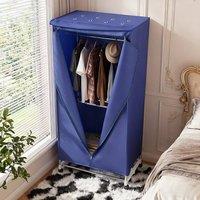 EONLION Electric Clothes Dryer Heated Drying Machine in Blue | Size: 100 cm