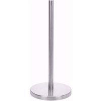 FORGEVIO Silver Free Standing Kitchen Roll Holder Sleek Modern Design