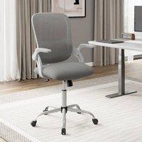 Kelvenix Height Adjustable Swivel Desk Chair in Grey | Size: 0.6m2