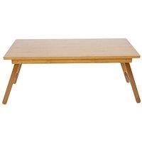 FORGEVIO Foldable Tatami Coffee Table Low Table Small End Table 67x34.3x27cm in Brown | Size: 67x34.3x27 cm