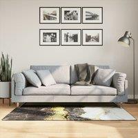 Berkfield Home Rug Washable Multicolour 80x150 cm Anti Slip | Size: 100 cm diameter