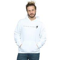 Disney Men's Tinker Bell Pixie Power Hoodie in White | Size: 5XL
