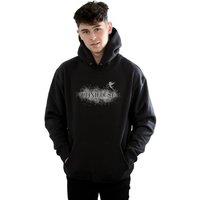 Disney Men's Tinker Bell Pixie Dust Hoodie in Black | Size: 5XL